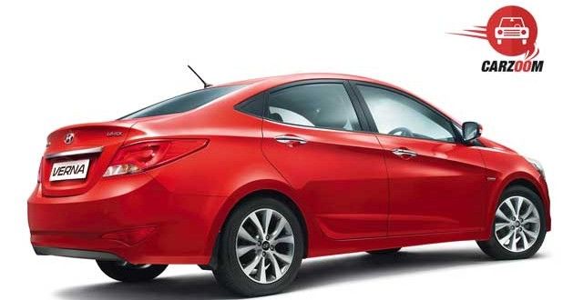 New 4S Fluidic Hyundai Verna Exteriors Back and Side View