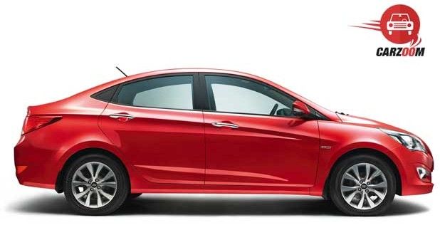 New 4S Fluidic Hyundai Verna Exteriors Side View