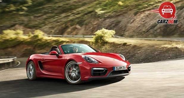 Porsche Boxster GTS Exteriors Front and Side View