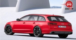 Audi RS 6 Avant Back View