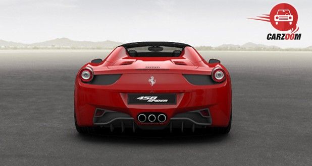 Ferrari 458 Spider Exterior Back