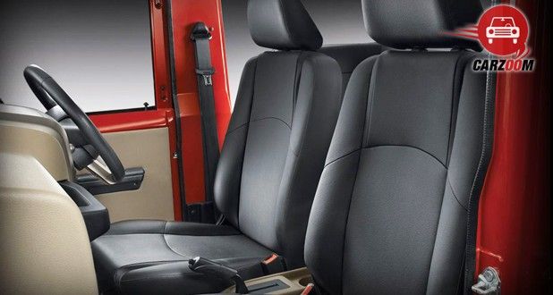 Mahindra Thar CRDe Interior Seat View