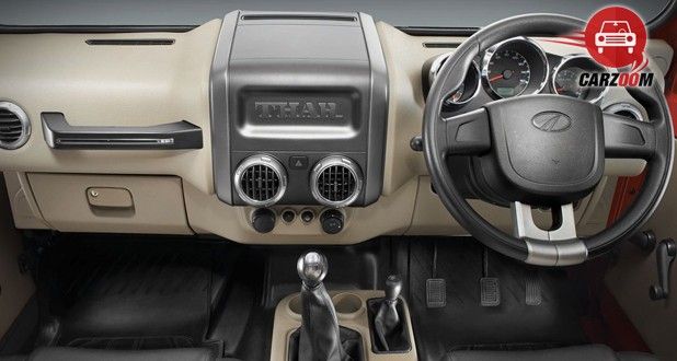 Mahindra Thar CRDe Internel Dashboard