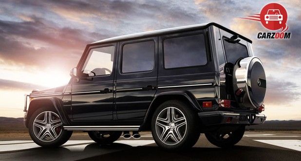 Mercedes Benz G Class G63 AMG Side and Back View