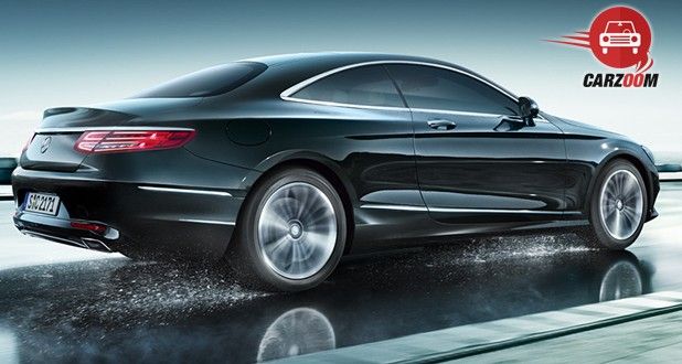 Mercedes-Benz S-Class Coupe Back and Side View