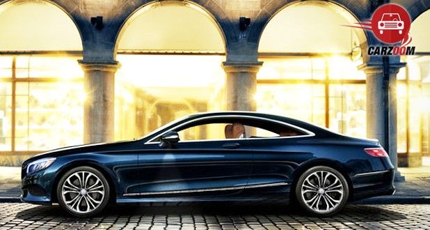 Mercedes-Benz S-Class Coupe Exterior Side View Black