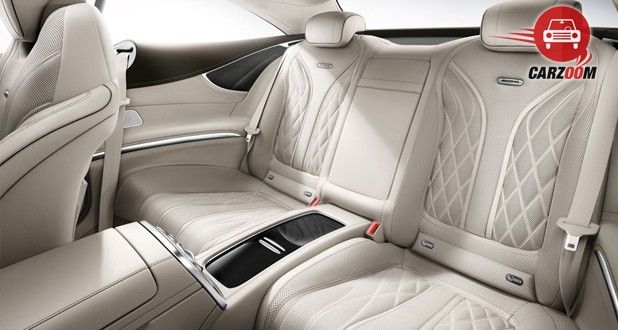 Mercedes-Benz S-Class Coupe Interior Seat White View