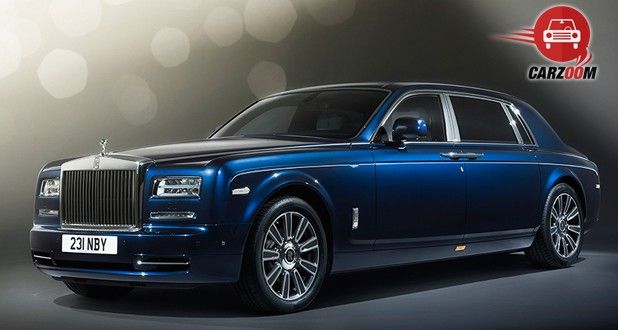 Rolls-Royce Phantom Front and Side View