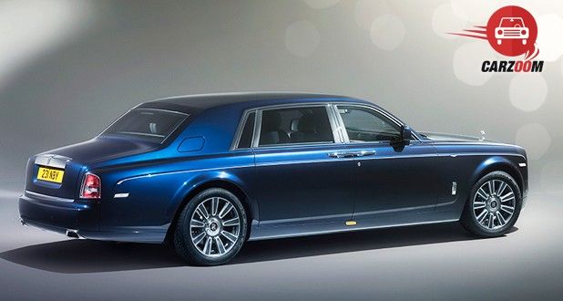 Rolls-Royce Phantom Side and Back View