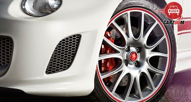 Fiat Abarth 595 Competizione Tyre View