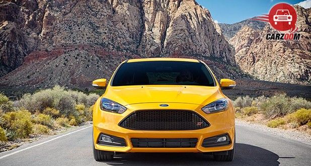 Ford Focus Exterior Front Yellow Color