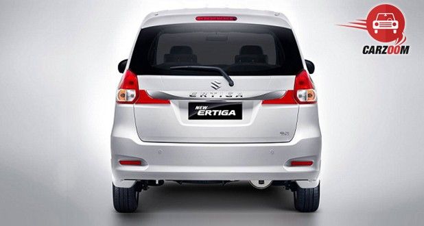 Maruti Suzuki Ertiga Facelift Exterior Back View