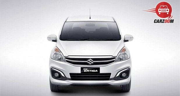 Maruti Suzuki Ertiga Facelift Exterior Front View