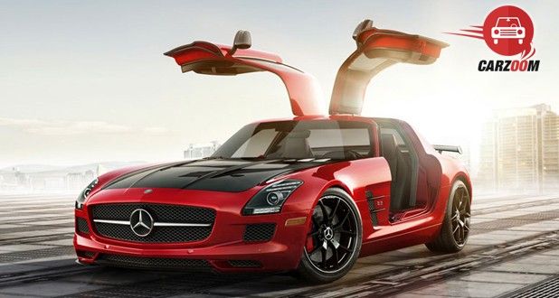 Mercedes Benz SLS AMG Exterior Open Door View