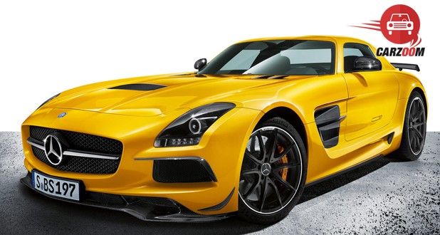Mercedes Benz SLS AMG Exterior Yellow Color
