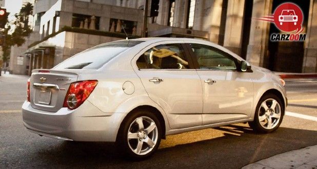 Chevrolet Sonic Back and Side View
