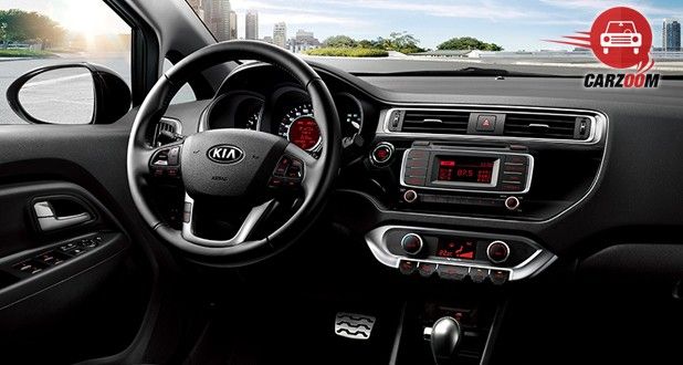 Kia Rio Interior Dashboard View