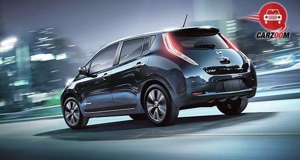 Nissan Leaf Back and Side View