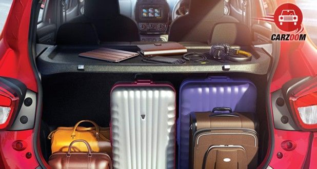 Renault KWID Back Bootspace View
