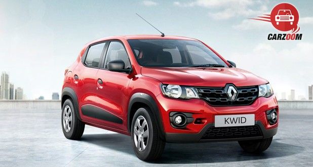 Renault KWID Exterior Front and Side view