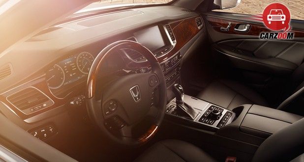 Hyundai Equus Interior Dashboard View