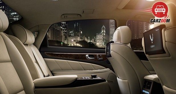 Hyundai Equus Interior Seat View