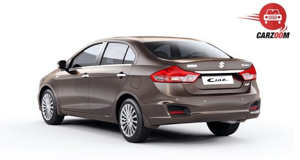 Maruti Suzuki Ciaz RS Exterior Back View