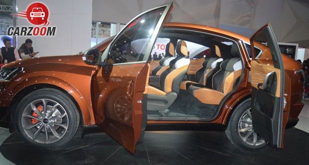 Mahindra XUV Aero Concept Interior View