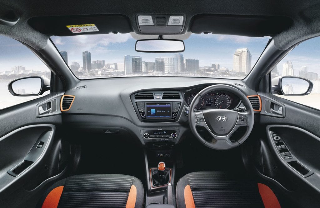 2017 Hyundai Elite i20 interior