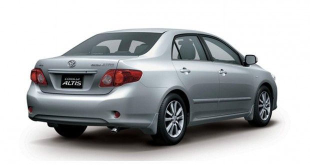 Toyota Corolla Exterior Back View