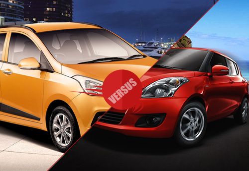 Hyundai i10 Grand versus Maruti Swift