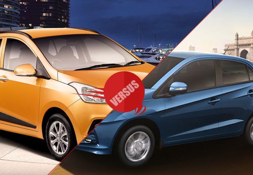 Hyundai i10 Grand Vs Honda Amaze