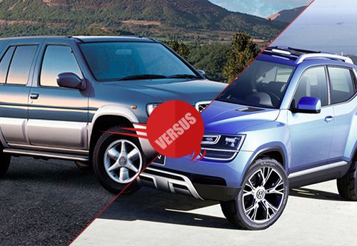 Nissan Terrano vs Volkswagen Taigun