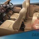 Honda Amaze Interiors Seats
