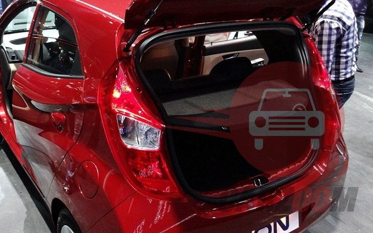 Hyundai EON Interiors Bootspace