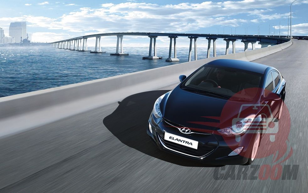 Hyundai Elantra Exteriors Top View