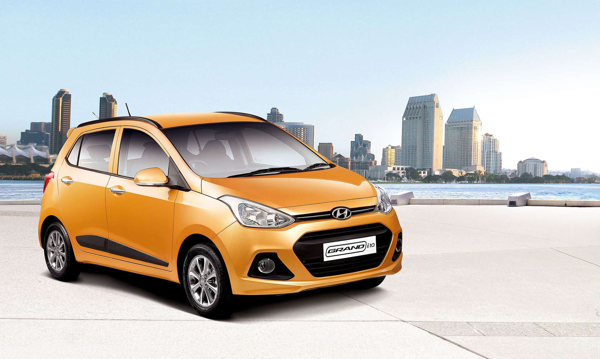 Hyundai Grand i10 Exteriors Top View