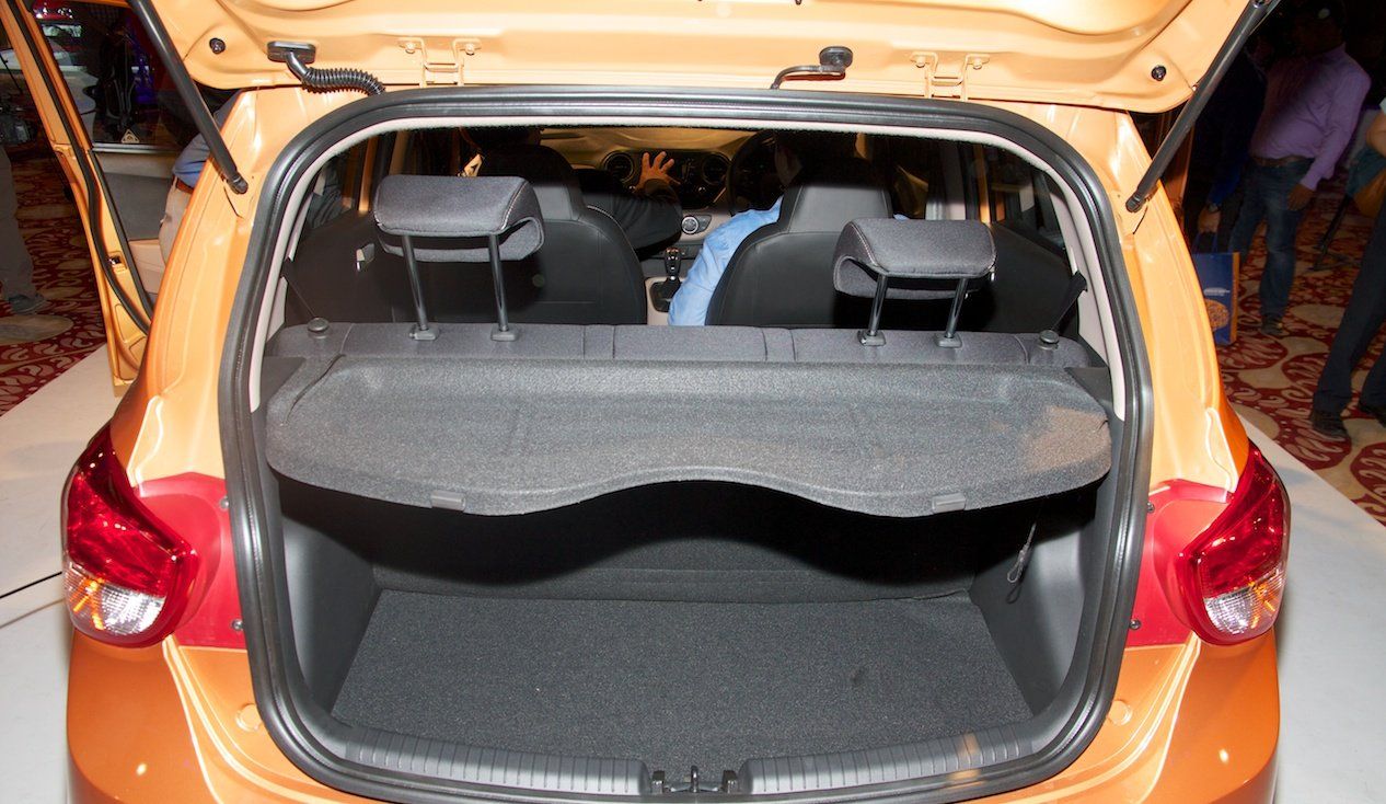 Hyundai Grand i10 Interiors Boot space