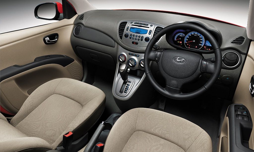 Hyundai i10 Interiors Dashboard