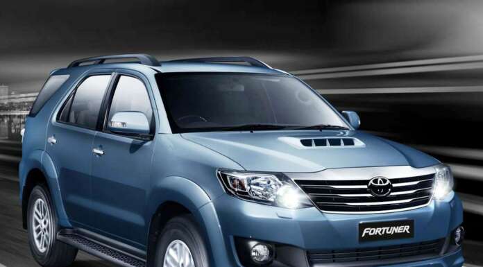 Toyota Fortuner 2.5 L Exteriors Top View