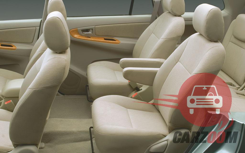 Toyota Innova - Face Lift - 2013 Interiors Seats