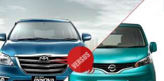 Toyota Innova facelift 2013 vs Nissan Evalia
