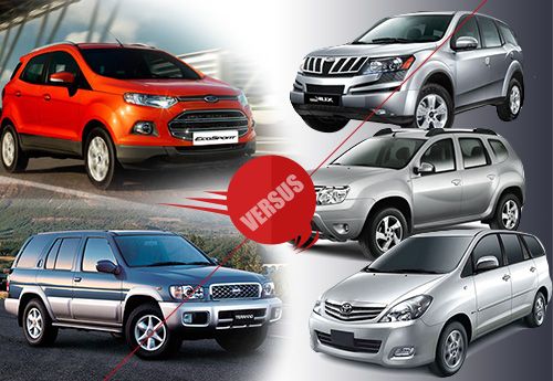 Comparison Between SUV's in India