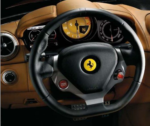 Ferrari California Interiors Dashboard