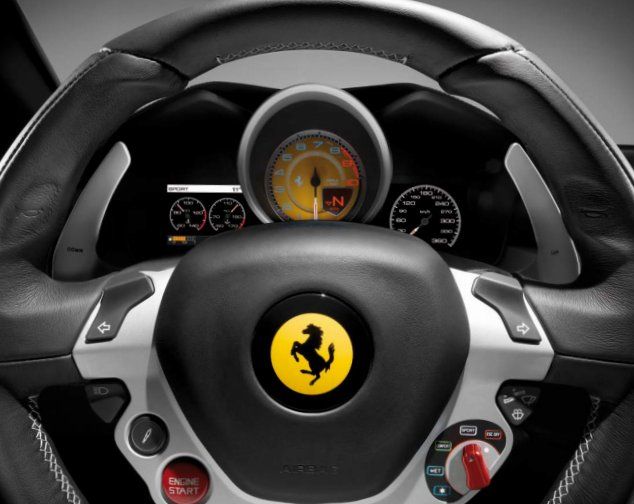 Ferrari FF Interiors Dashboard