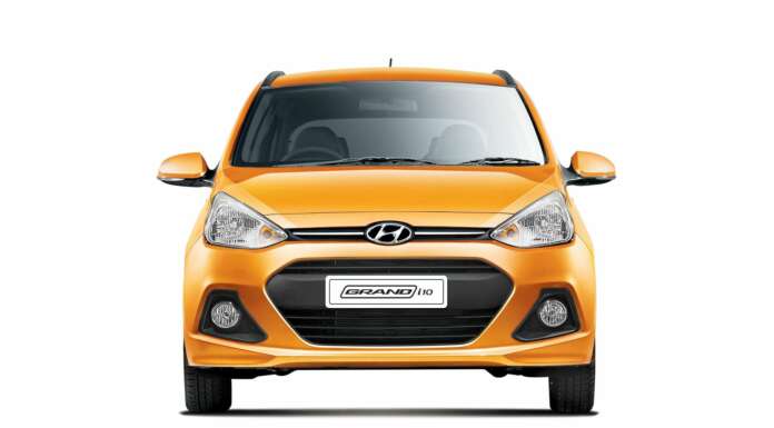 Hyundai Grand i10 Automatic Exteriors Front View Hyundai Grand i10