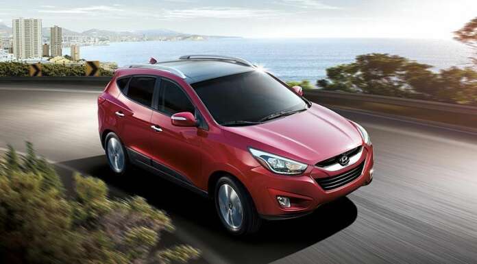 Hyundai Tucson Exteriors Top View