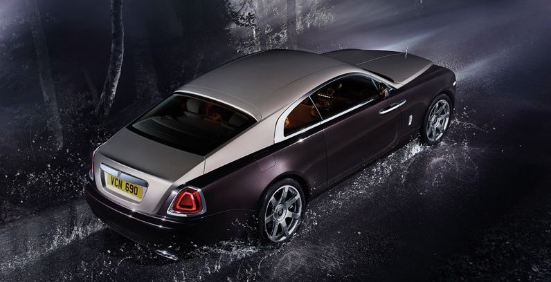 Rolls Royce Wraith Coupe Exteriors Top View