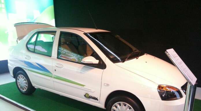 Tata Indigo cng Exteriors Top View