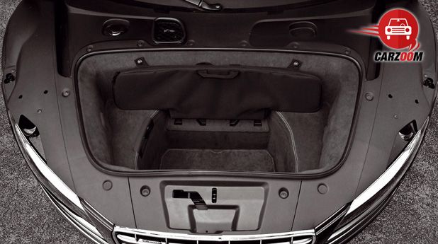 Audi R8 Interiors Bootspace